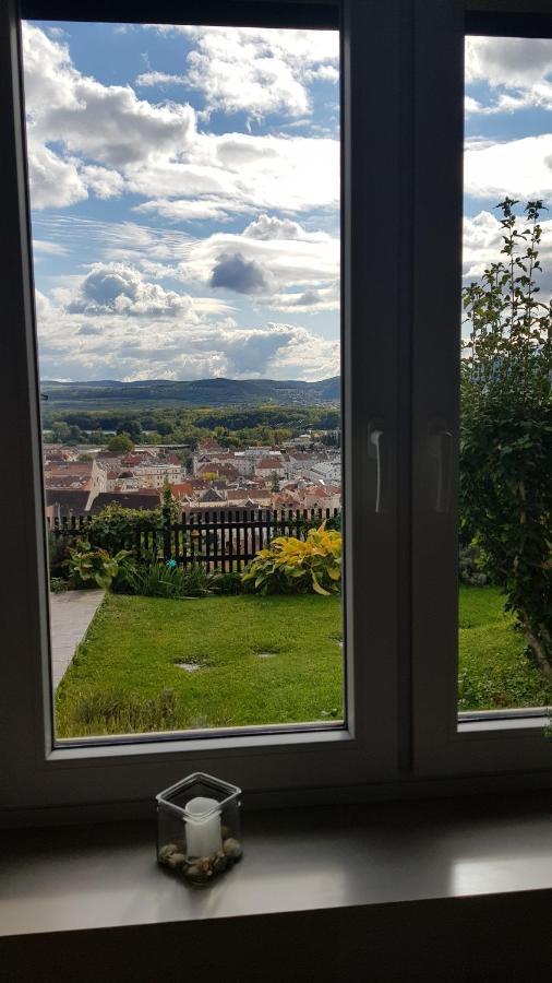 Blick Ueber Krems Mit Gartenpavillon Exterior photo